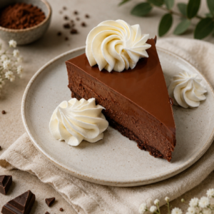 Chocolate Silk Torte (Gluten-Free, Dairy-Free and Vegan)