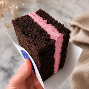 Chocolate Raspberry Cake To Go