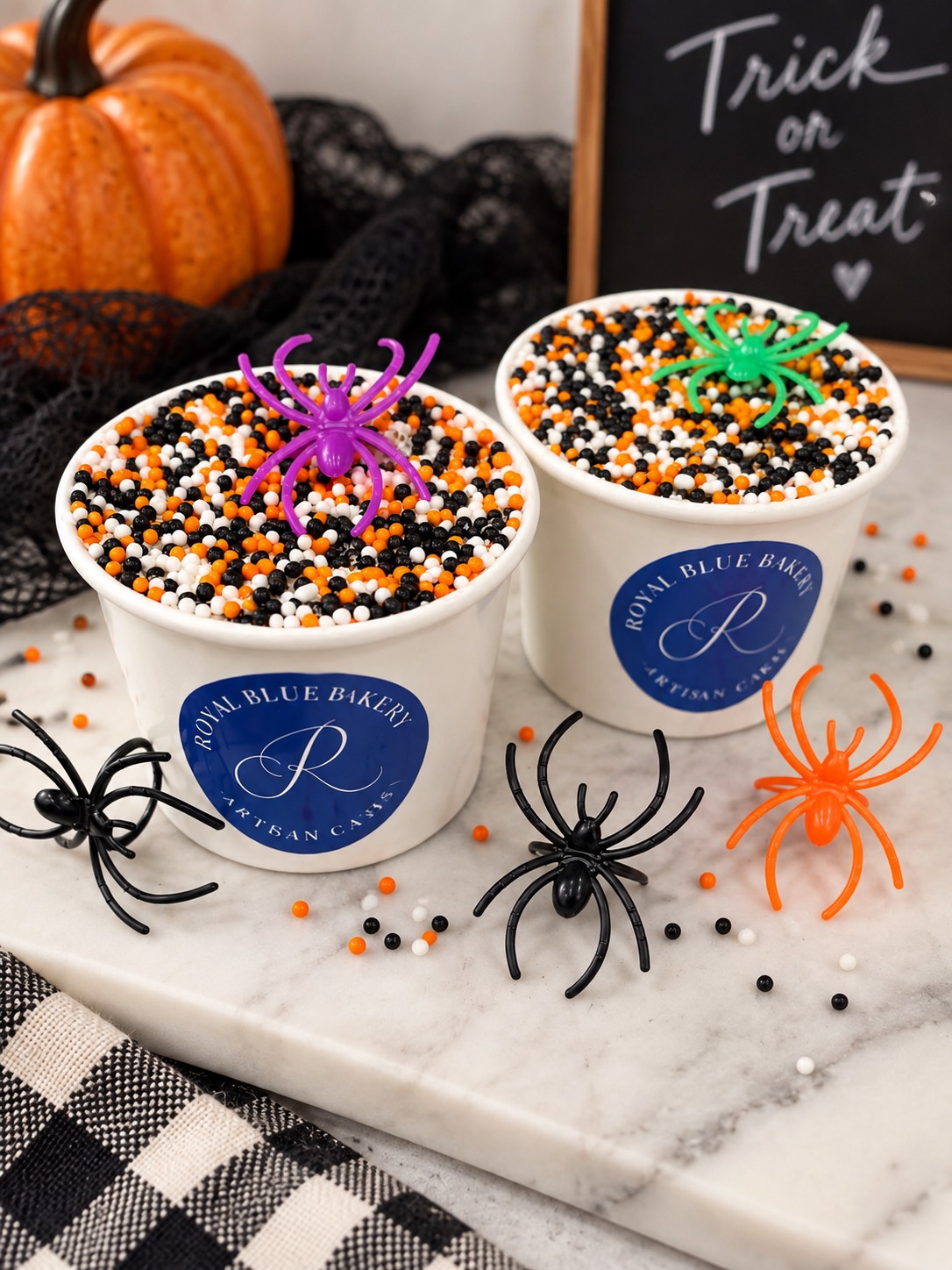 Halloween Dot Cakes